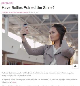 have selfies ruined the smile